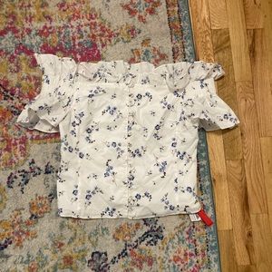 Rebecca Taylor odd the shoulder top